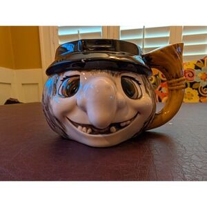 Witch Crooked Nose Novelty Spooky Halloween Mug